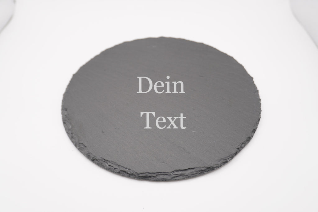Schiefer Rund/personalisiert image 0