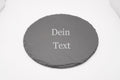 Schiefer Rund/personalisiert image 0
