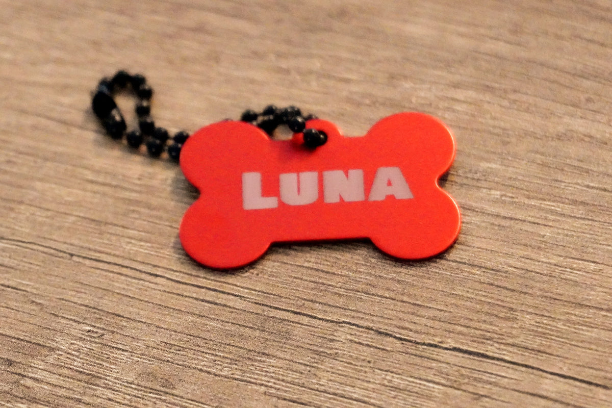 Hunde Knochen /Personalisiert image 2