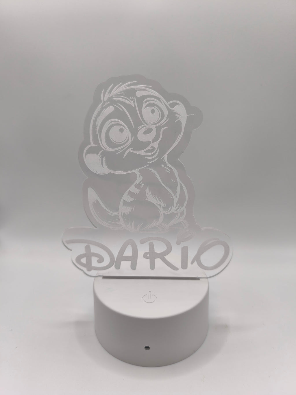 LED Plexiglas Schild Baby Erdmännchen image 0