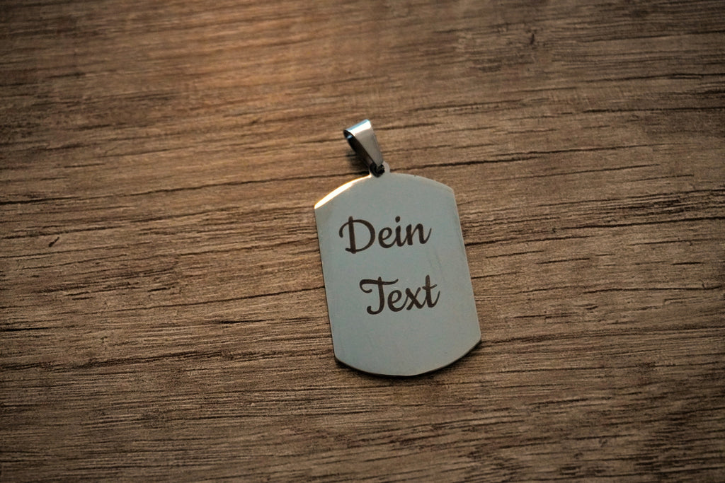Hundemarke Edelstahl / personalisiert image 3