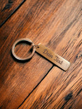 Edelstahl Schlüsselanhänger / personalisiert image 0