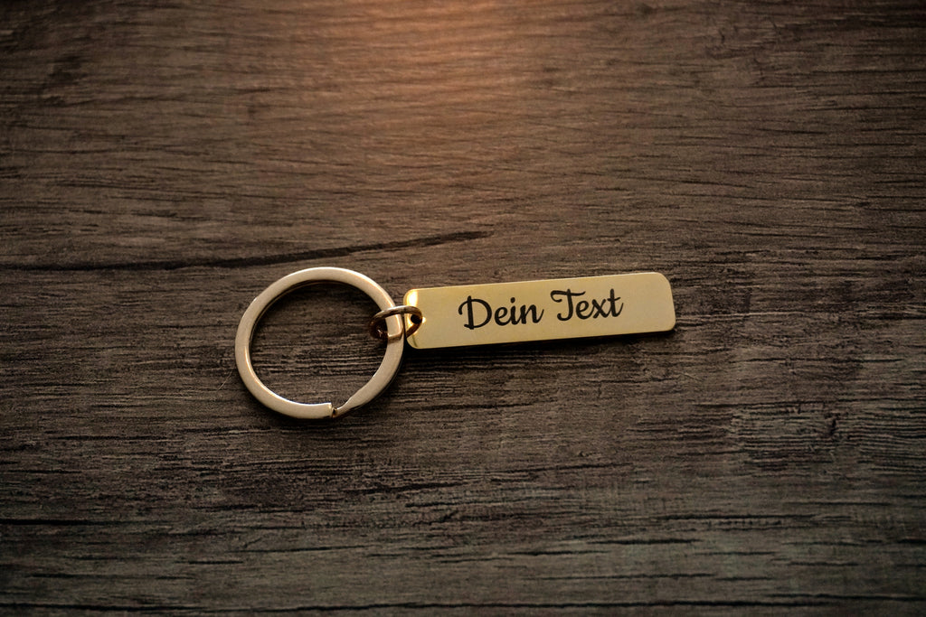 Edelstahl Schlüsselanhänger / personalisiert image 3