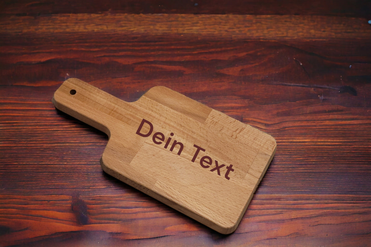 Holzbrett Eckig Buche image 0